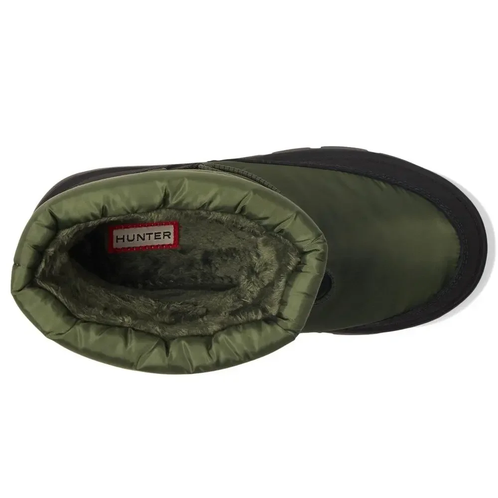 HUNTER, UNISEX, COZY (LITTLE KID/BIG KID), MEDIUM GREEN/BLACK, 1, MEDIUM